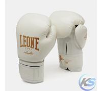 LEONE GUANTI BOXE BLACK&WHITE, Bianco