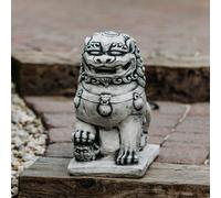 Leone guardiano femmina Shishi Fu cani statua in pietra 38 cm 24 kg cemento a...