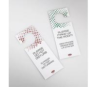 20 Cartoncini Appendiporta Non Disturbare" per B&B e Hotel Multilingua"