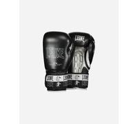 Leone Guanti Boxe Iconic Black dorso in Pelle 10Oz Nero