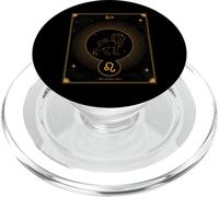 Leone Il segno senza paura | Segni zodiacali dello zodiaco PopSockets PopGrip per MagSafe