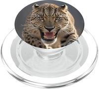 Leone Motivo Leopardo PopSockets PopGrip per MagSafe