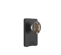 Leone Motivo Leopardo PopSockets PopWallet per MagSafe