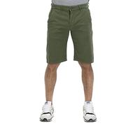 Leone - Pantaloncini Chino da Uomo Earth Tones - Rifle Green (208), L