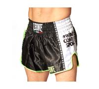 LEONE PANTALONI KICKBOXING MUAI THAY AB760 01 THAI TRAINING NERO