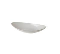 Leone Piatto ovale in melamina bianco, 32x16.5x6 h cm Piatto ovale in melamina bianco, 32x16.5x6 h cm
