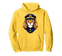 Leone Polizia Felpa con Cappuccio