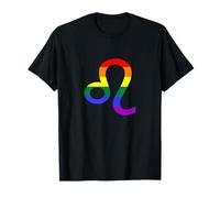 Leone Proud Leo Astrology LGBTQ Zodiac Sign Horoscope Design Maglietta