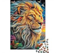 Leone Puzzle 1000 Pezzi, Jigsaw Puzzle Per Adulti E Ragazzi Dai 14 Anni in Su, Gioco Di Puzzle 70x50cm/1000pcs