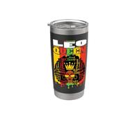 Leone Regina Zodiaco Afro Style Benedetta legante Bicchiere termico in acciaio inox doppia parete