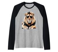 Leone Safari Occhiali da Sole Leone Maglia con Maniche Raglan