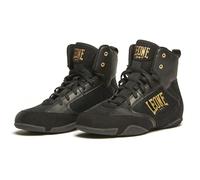 LEONE SCARPE STIVALETTI PUGILATO BOXE CL110 01 PREMIUM NERO