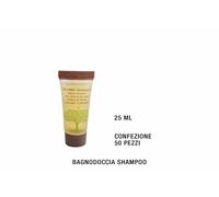 LEONE SET 50 FLACONE BAGNODOCCIA SHAMPO ML.25 NATURA PER HOTEL B&B ALBERGO 92022