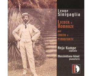 Leone Sinigaglia Lieder and Romances (Kampe, Genot) (CD) Album