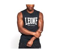 LEONE SMANICATO UOMO ABX103 01 LOGO BLACK