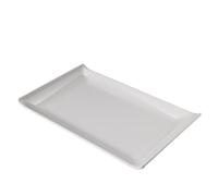 Leone - T8157 - Piatto rettangolare - 23 x 14 x 2,6 cm - melamina - bianco - Leone - 96741 - Conf. da 1 Pz. - T8157