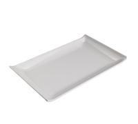 Leone - T8158 - Piatto rettangolare - 28,6 x 18 x 2,8 cm - melamina - bianco - Leone - 96742 - Conf. da 1 Pz. - T8158
