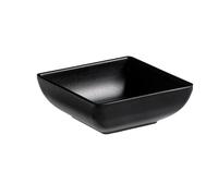 Leone - T8163.Z - Ciotolina quadrata fingerfood - 7,5 x 7,5 x 2,7 cm - melamina - nero - Leone - 96744 - Conf. da 1 Pz. - T8163.Z