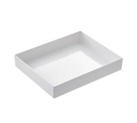 Leone - T8453 - Vassoio Venezia - 32,5 x 26,5 x 6 cm - melamina - bianco - Leone - 100574 - Conf. da 1 Pz.