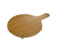 Leone Tagliere tondo bamboo con piedi 29 cm