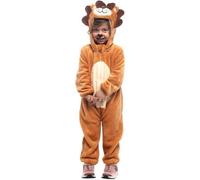 Rubies Costume Leone Mimosino per bambino e bambina, Tuta con cappuccio e coda, Ufficiale Rubies per Carnevale, Halloween, Natale e Feste