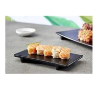 Leone Vassoio Sushi nero in melamina 27x18x2,3 cm Vassoio Sushi nero in melamina 27x18x2,3 cm
