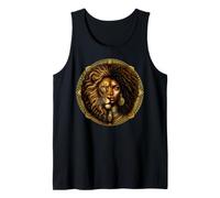 Leone Zodiac Astrologia Afro Regina Nera Melanina Canotta