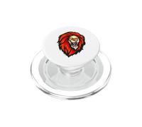 Leone Zodiaco Oroscopo Astrologia Simbolo Leone Di Giuda Gesù PopSockets PopGrip per MagSafe
