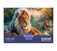 LeonePuzzle Impossibili 1000Pcs Montagna foresta Decorazione Per La Casa. Rilassamento E Intelligence Per Adulti E Ragazzi Da 14 Anni 70x50cm/1000pcs