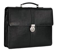 Leonhard Heyden Bergamo Cartella in pelle 40 cm Scomparto per laptop schwarz (906853-8)