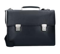 Leonhard Heyden Berlin Cartella in pelle 42 cm Scomparto per laptop nero