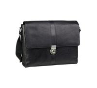 LEONHARD HEYDEN Borsa a tracolla ' Bergamo ' nero Uomo - Accessori - Borse e zaini - Borse - Borse da lavoro e per laptop - Borse in pelle LEONHARD HEYDEN One Size