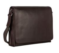 Leonhard Heyden Dakota Borsa a tracolla in pelle 38 cm marrone