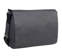 Leonhard Heyden L'Aia Messenger in pelle 37 cm Scomparto per laptop grigio