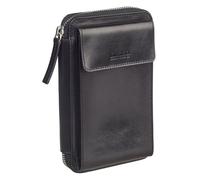 Leonhard Heyden Cambridge Custodia per cellulare in pelle 11 cm nero