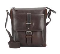 Leonhard Heyden Borsa a tracolla Roma in pelle 23 cm marrone