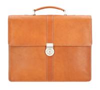 LEONHARD HEYDEN Bergamo Briefcase 2 Light Brown
