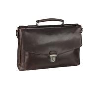 Leonhard Heyden Cartella Roma pelle marrone scuro uo 40 x 27 x 8