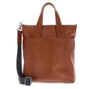 Leonhard Heyden Borsa Shopper Hamburg in pelle 32 cm cognac