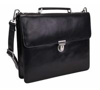 Leonhard Heyden Cambridge cartella portadocumenti pelle 38 cm compartimenti portatile schwarz (LHD-905250-8)