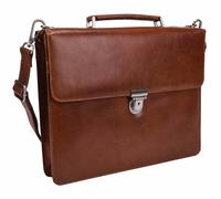 Leonhard Heyden Cambridge Cartella in pelle 38 cm Scomparto per laptop cognac (905250-2)