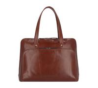 Leonhard Heyden Cambridge Borsa a tracolla in pelle 41 cm Scomparto per laptop marrone