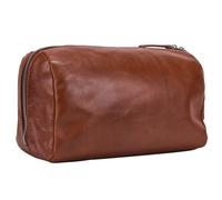 Leonhard Heyden Cambridge Borsa da toilette Pelle 26 cm marrone