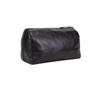 Leonhard Heyden Cambridge Borsa da toilette Pelle 26 cm nero