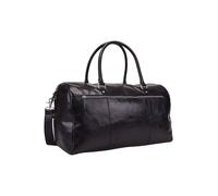 Leonhard Heyden Borsa da viaggio Cambridge in pelle 50 cm nero