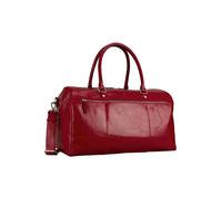 Leonhard Heyden Cambridge Borsa da viaggio Vera Pelle 50 cm rosso