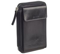 LEONHARD HEYDEN borsa a tracolla per cellulare Cambridge Mobile Crossbody Schwar
