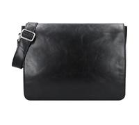 Leonhard Heyden Cambridge Messenger in pelle 38 cm Scomparto per laptop nero