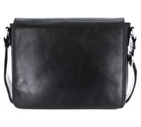 Leonhard Heyden Cambridge Messenger Cartella pelle 32 cm scomparto Laptop schwarz (LHD-905254-8)