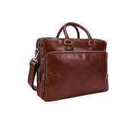 Leonhard Heyden Cartella Cambridge in pelle 40 cm marrone